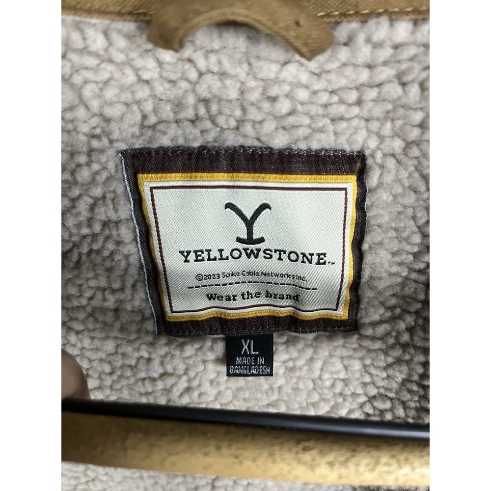 Yellowstone Heavyweight Barn Coat Men's Sherpa Lined XL Western Rancher‎ - Picture 9 of 13
